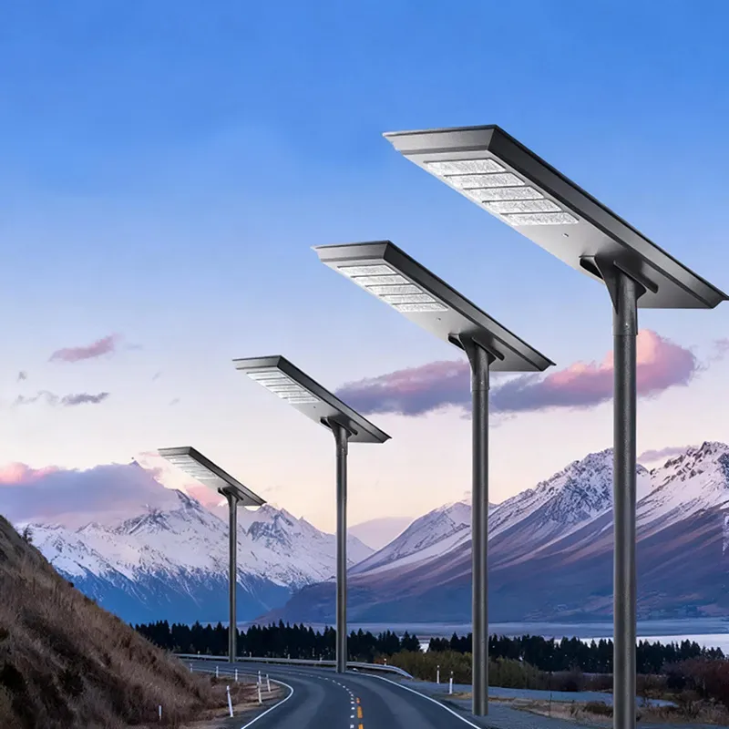 Bright Solar Panel Street Light Featuring Advanced Motion Sensors