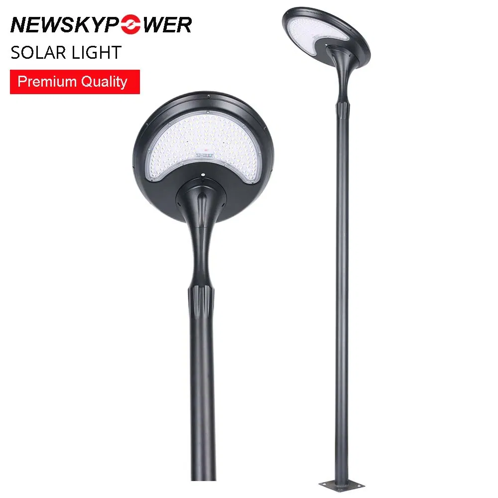 Die-Casting Aluminum Power Saving Waterproof Solar Post Top Garden Light Housing Street