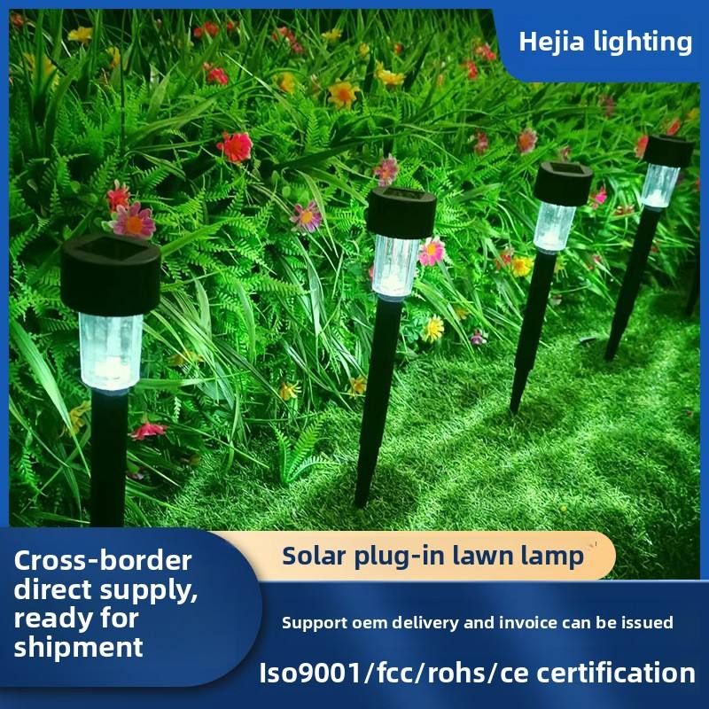 Solar Panel Powered Waterproof LED Solar Outdoor Garden Lights Day And Night For Lawns