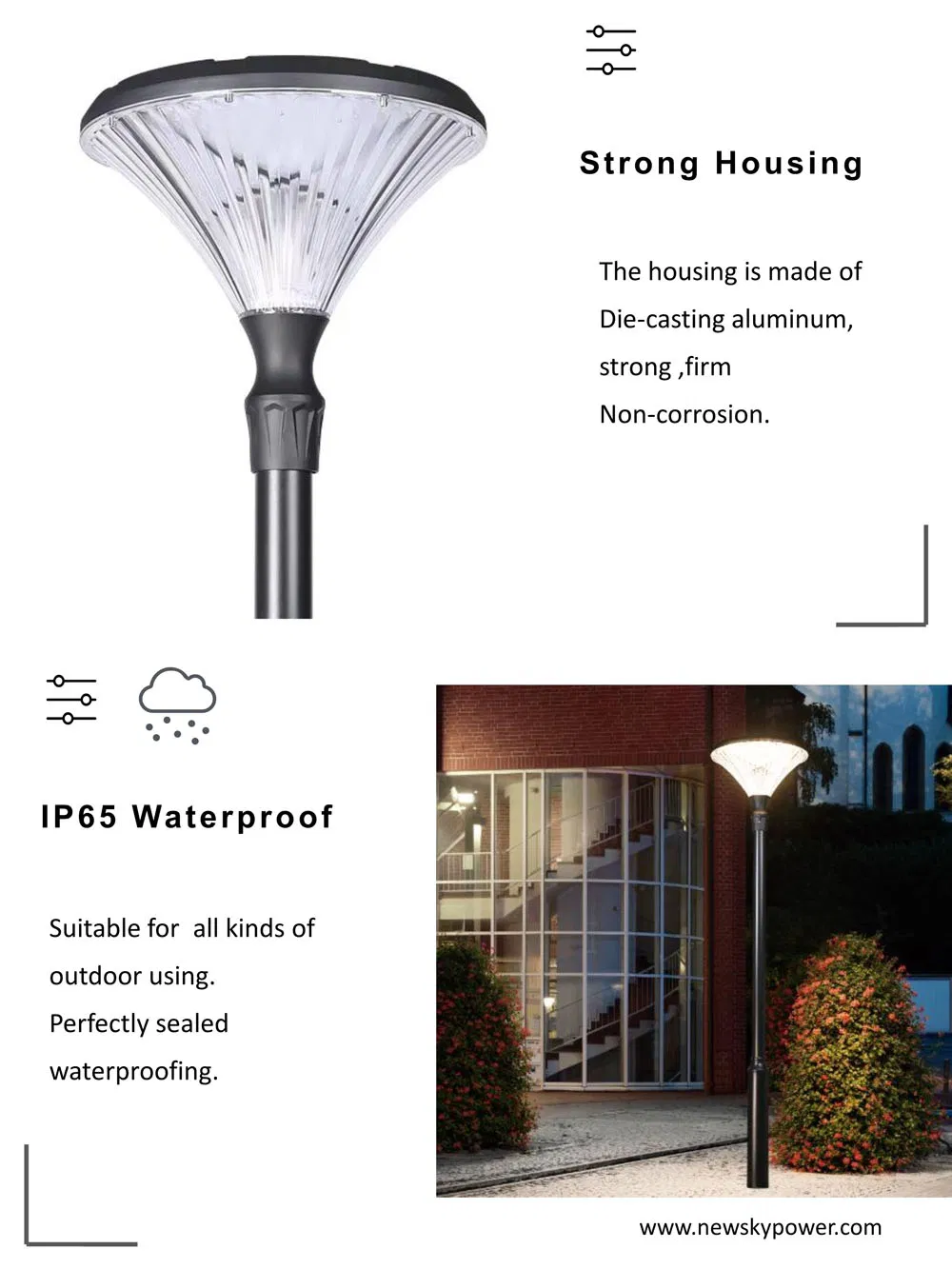 Detailed Solar Lamp View