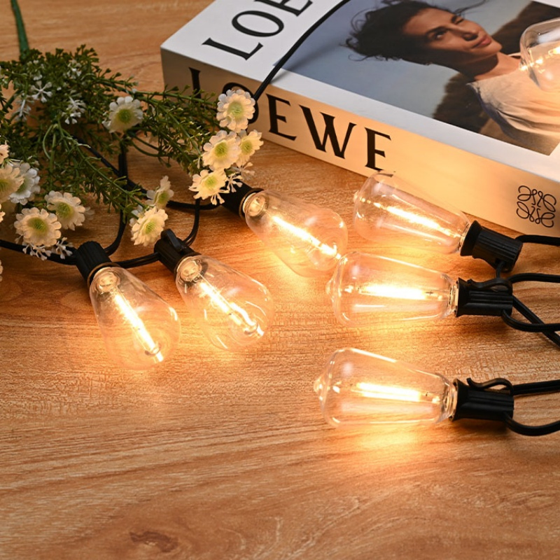 Solar Outdoor Lights, Waterproof Courtyard Balcony Layout, String Lights, Camping Tents, Homestay Light Bulbs, Hanging Lights, Garden Tree Lights