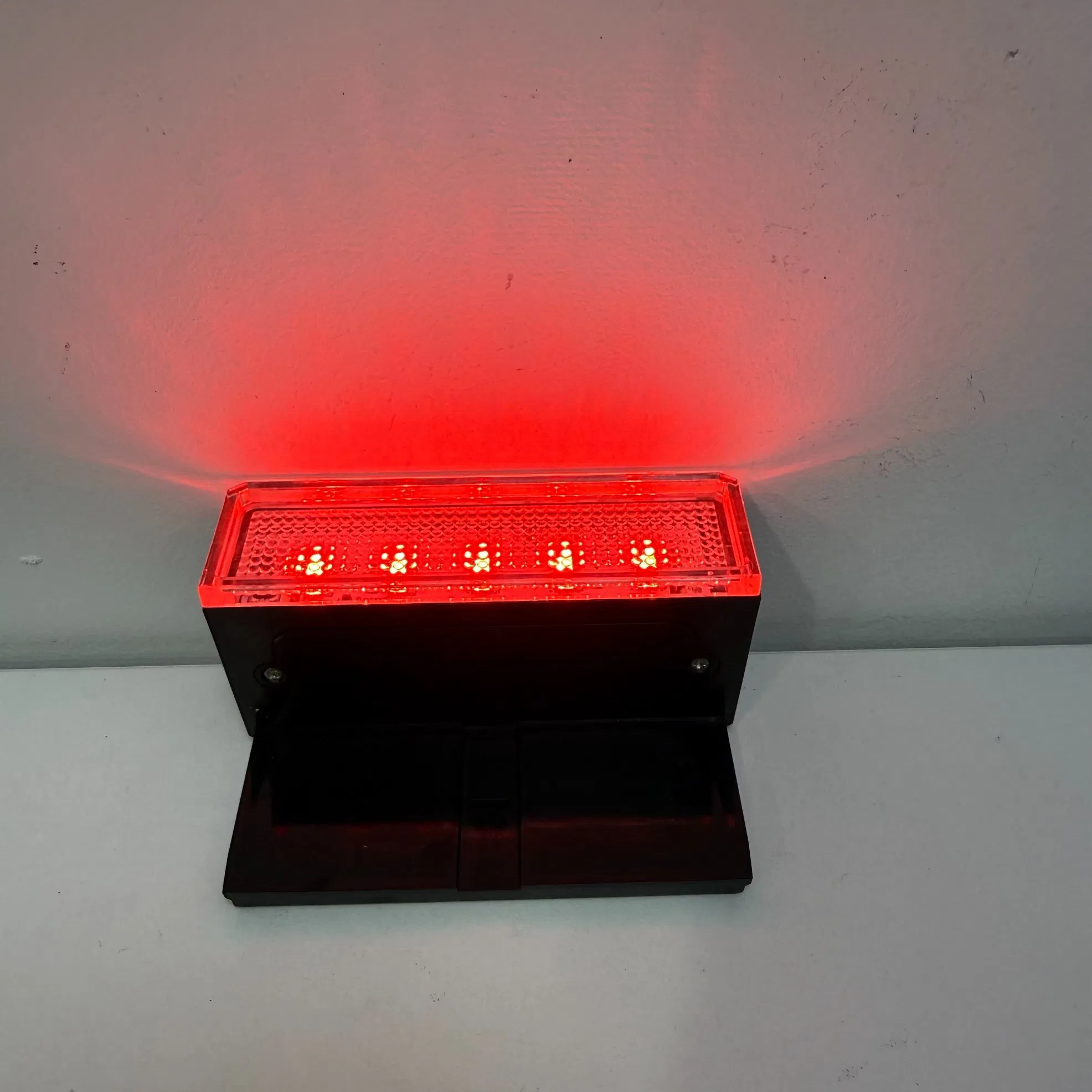 Solar Deck Light RGB Stair Lamp Landscape Garden LED Wall Light