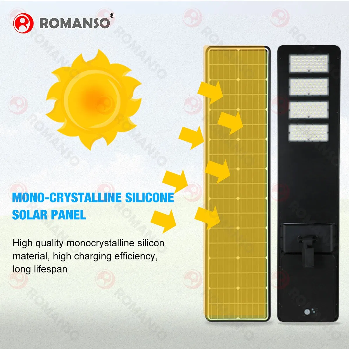 Parks Countryside LED Solar Deck Light