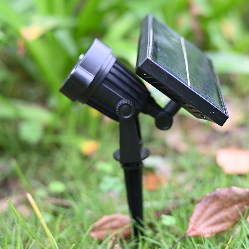 IP65 Solar Light Led Garden Pathway Landscape Lawn Spot Light 5W 3000K 6000K RGB Outdoor Waterproof Lamp