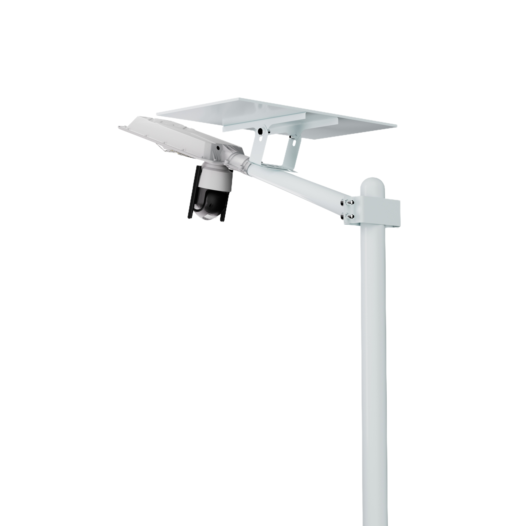 LED Split Solar Street Light With Wireless Camera Outdoor Solar Monitoring Light