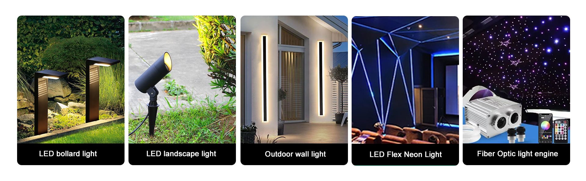 Solar Lawn Light Display