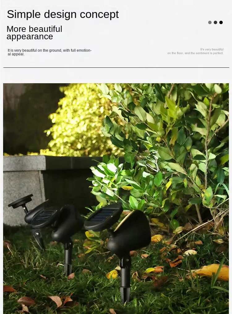 Solar garden light