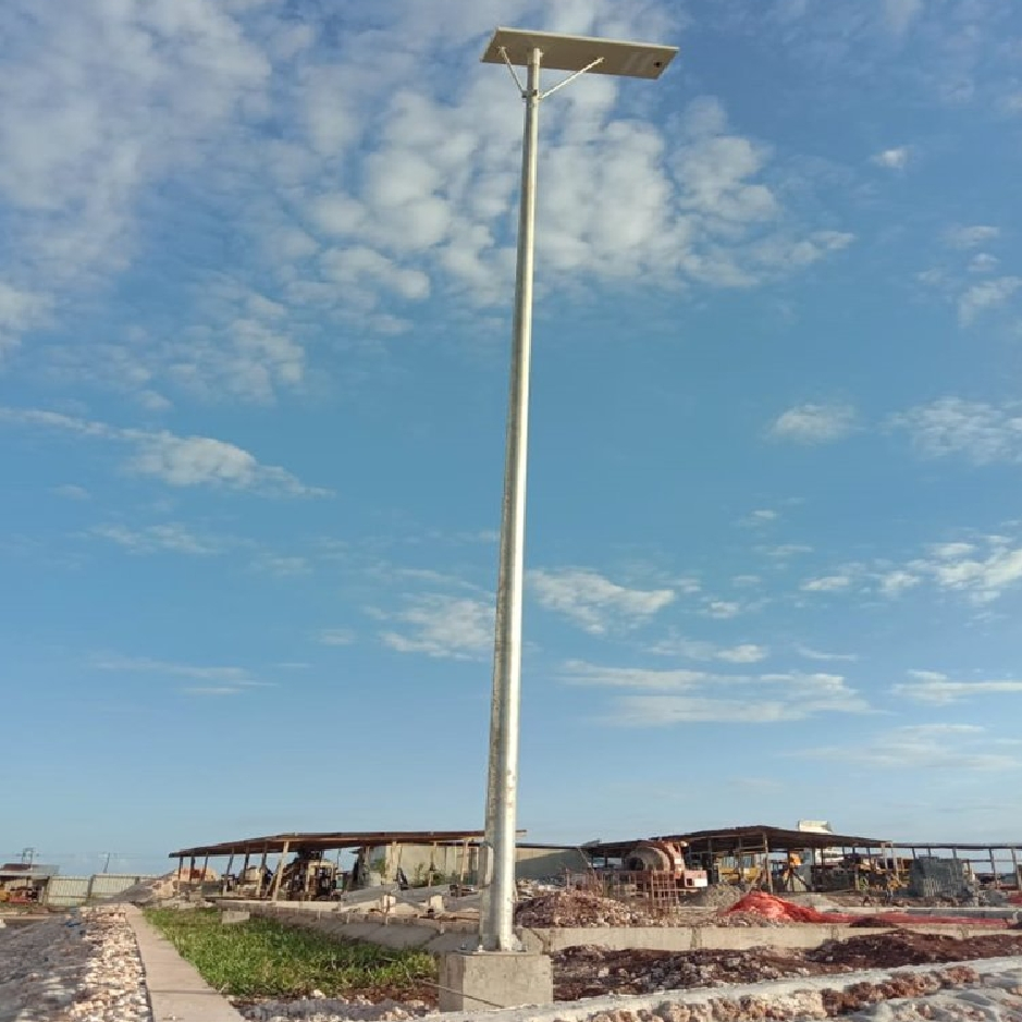 60W Eco Lampsystem Great Park Pathways All in One Solar Street Light