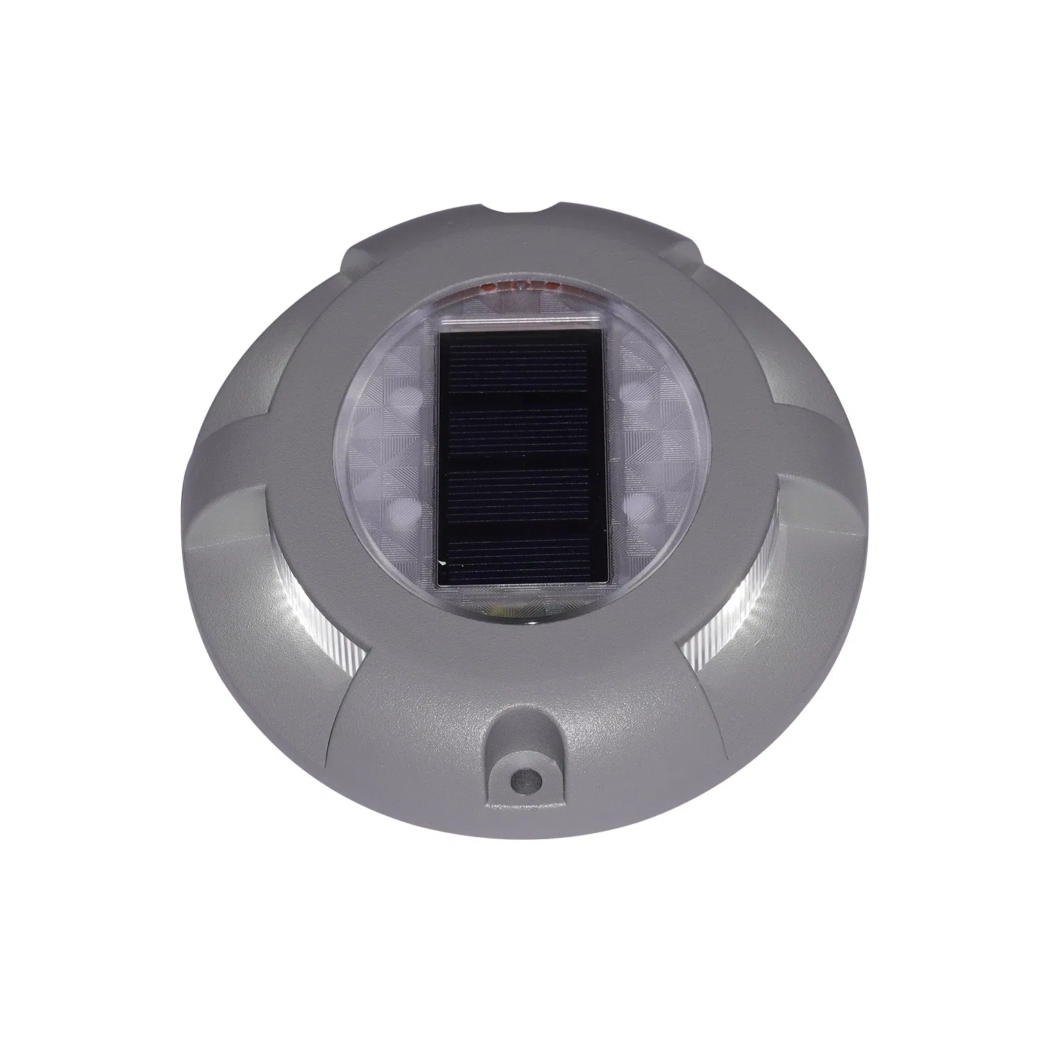 Security Solar Deck Lights, Outdoor Weatherproof LED Deck Lights with Stakes and No Wiring Required