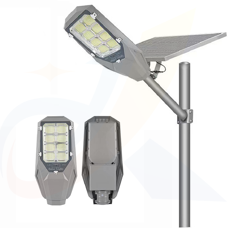 Waterproof Ip65 400w Solar Powered Road Split Led Solar Street Light for Outdoor Safety
