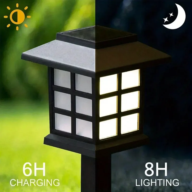Solar-Powered Garden Lights for Easy Outdoor Pathway Illumination