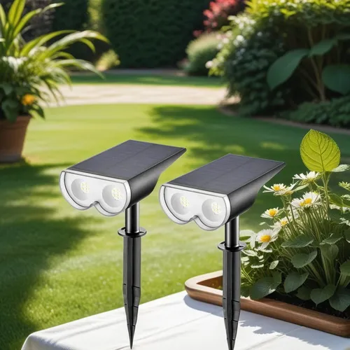 59 LEDs Solar Landscape Spotlights