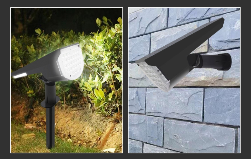 150 Degree Adjustment Waterproof Outdoor Garden Lawn Decorative Landscape Lighting Outdoor Wholesale LED Solar Spot Lights