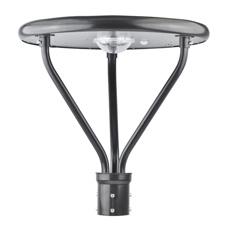 OEM ODM LED Post Top Light 25W Landscape Fence Pathway Outdoor Garden Solar LED Street Light with Pole