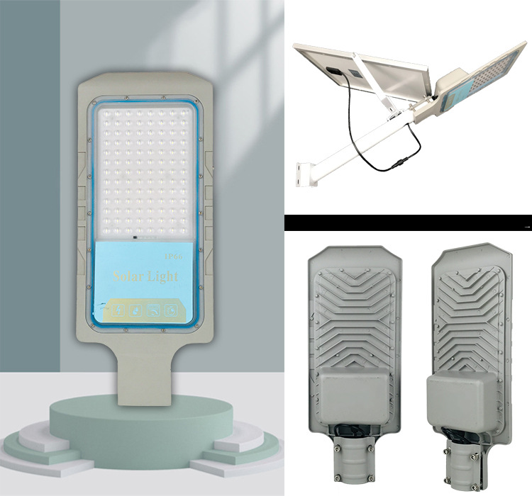 Aluminum Solar Street Light Outdoor Split Solar Street Lighting Remote Control Split Street Light Solar Lamps