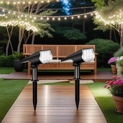 59 LEDs Solar Landscape Spotlights