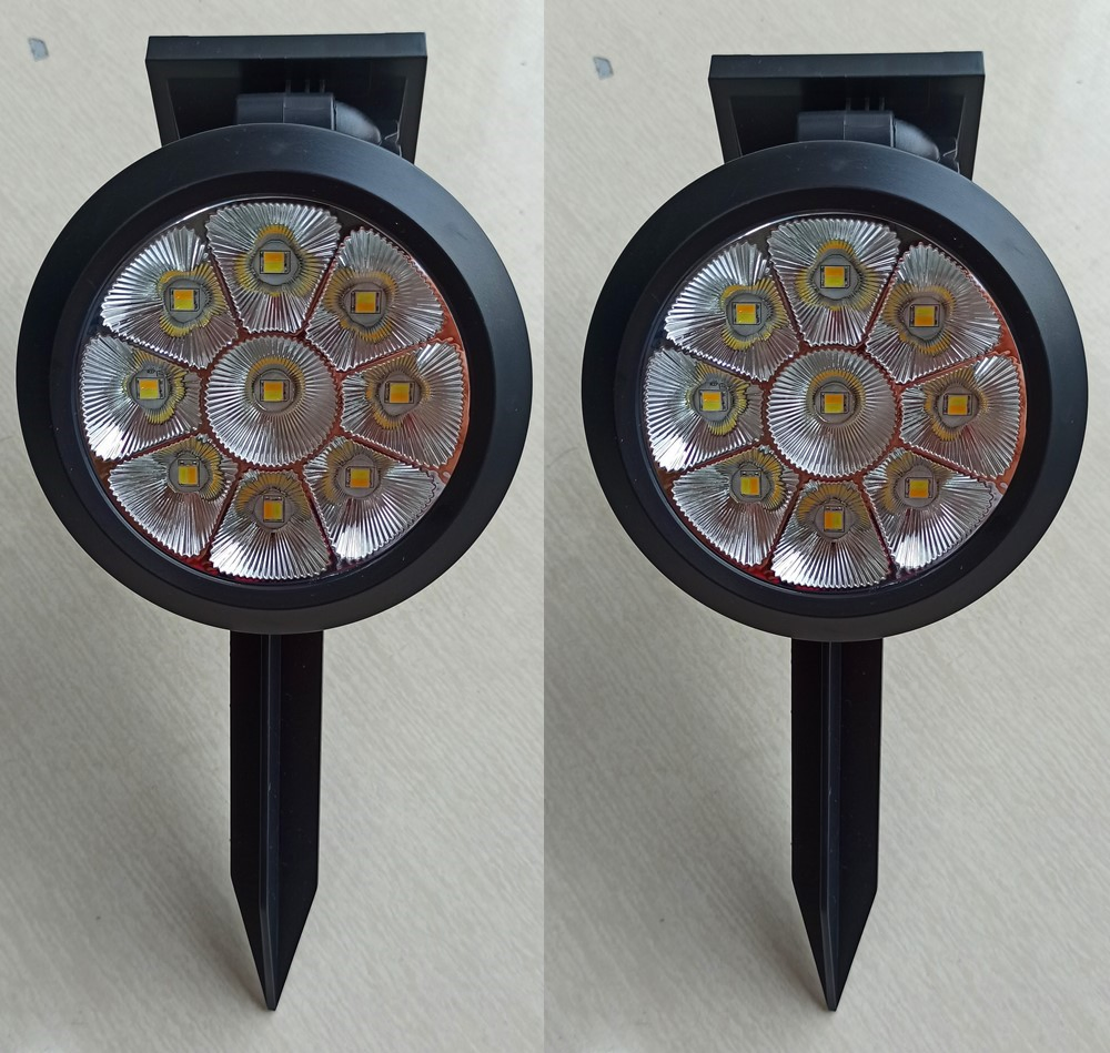 Yaye Hottest Sell Latest Design Outdoor Waterproof IP66 LED Solar Wall Light Landscape Solar Spotlight with 3000PCS Stock