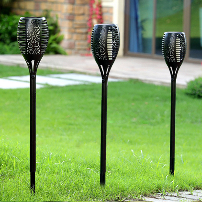 Solar Torch Floor Lamp