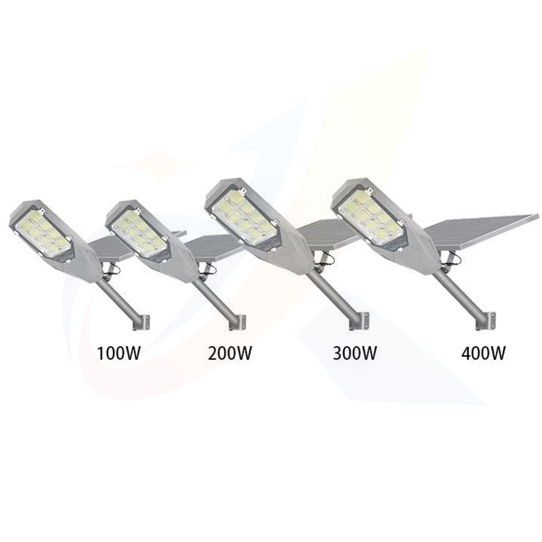 Waterproof Ip65 400w Solar Powered Road Split Led Solar Street Light for Outdoor Safety