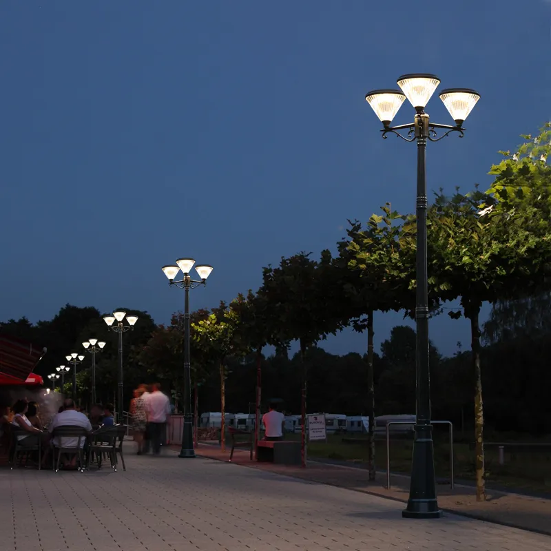 Solar Powered Lamp Post