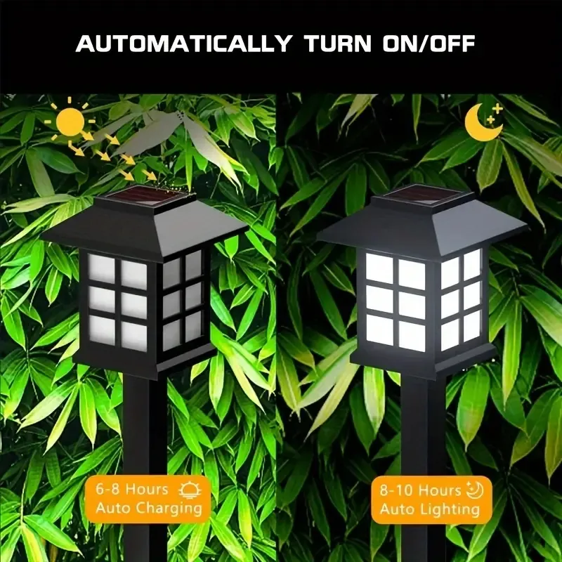 Solar-Powered Garden Lights for Easy Outdoor Pathway Illumination