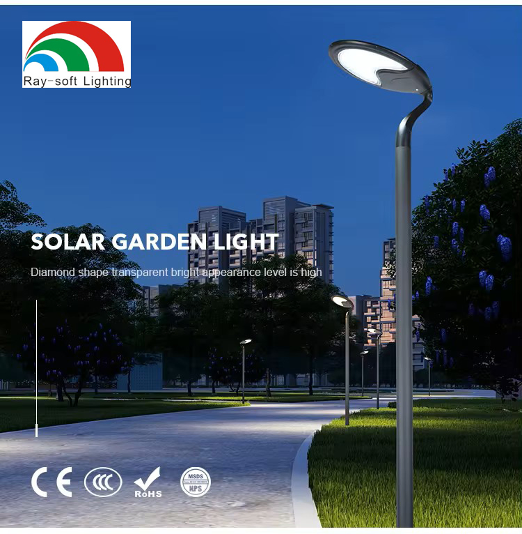 Energy-Efficient Commercial Solar Street Light for Parking Lots