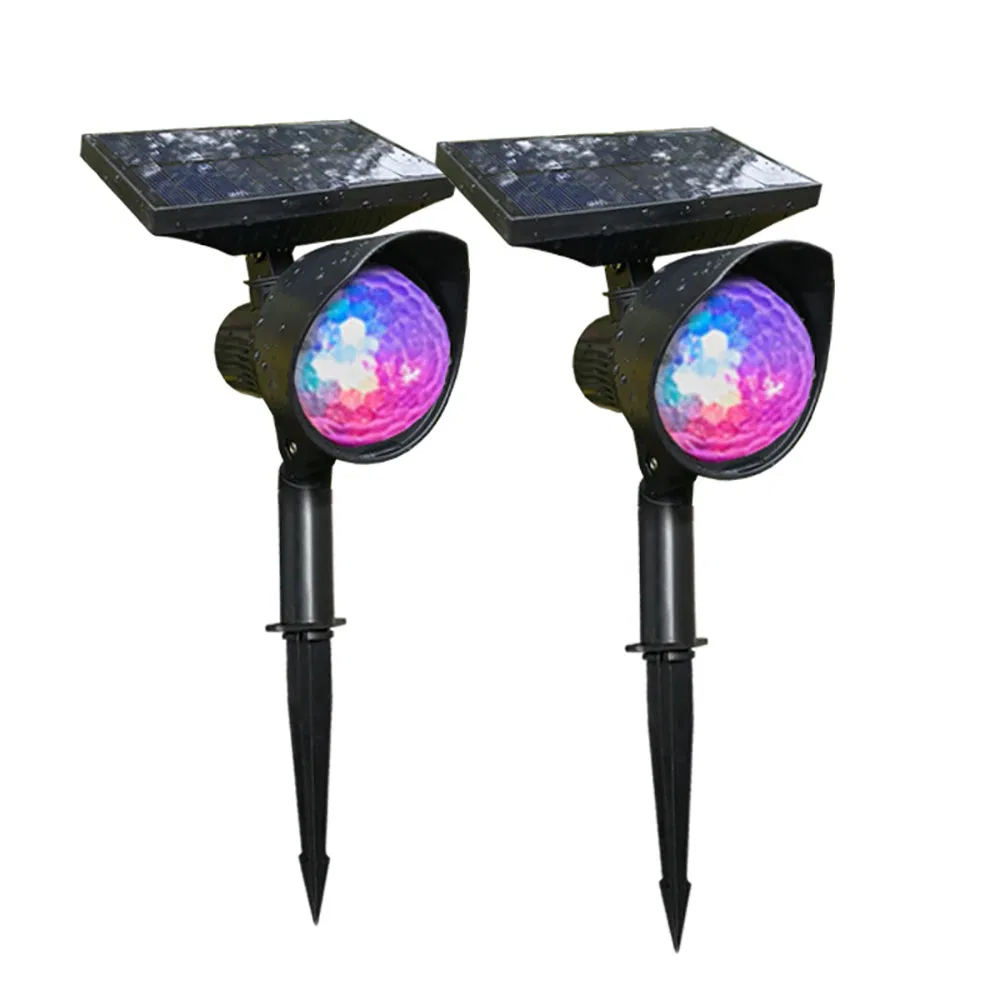 Waterproof Colored Solar Powered Landscape Spotlights Ci24856
