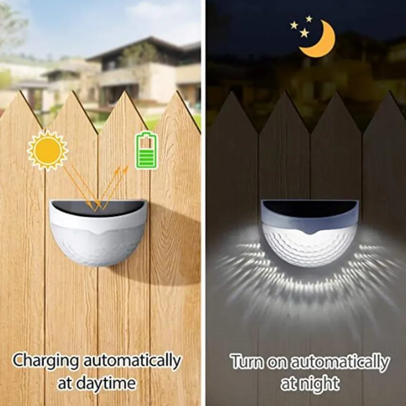 Solar Fence Light 5