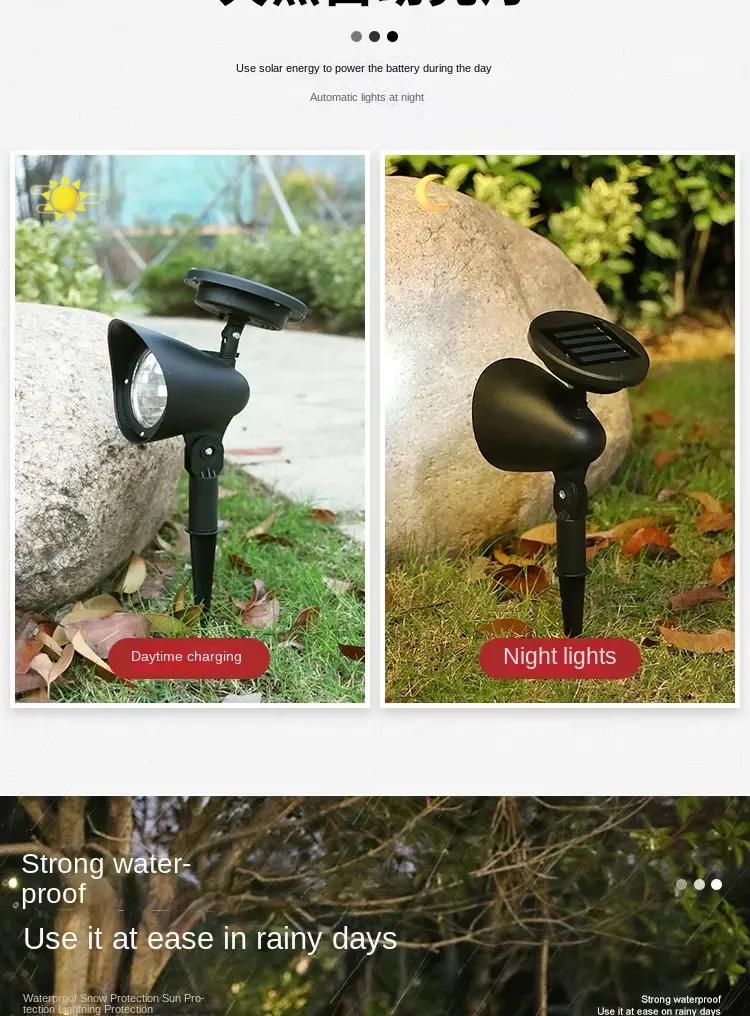 Solar garden light