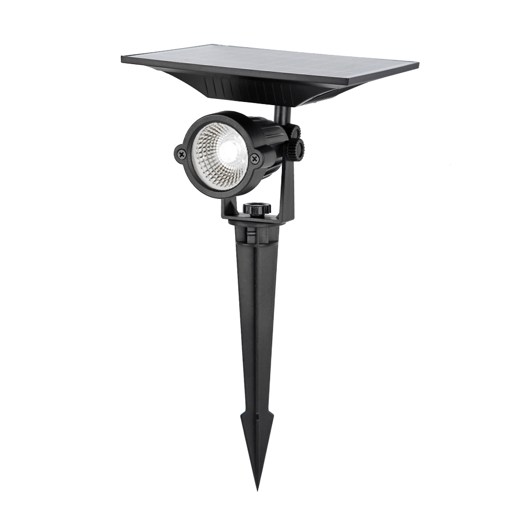 Solar LED Lawn Lamp Flood Light Spike Lighting Control for Outdoor Garden Path