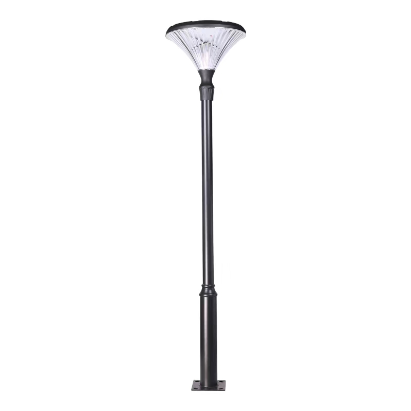 New Top Post Parking Outdoor 30W Solar Garden Yard Lamp with LED Lighting