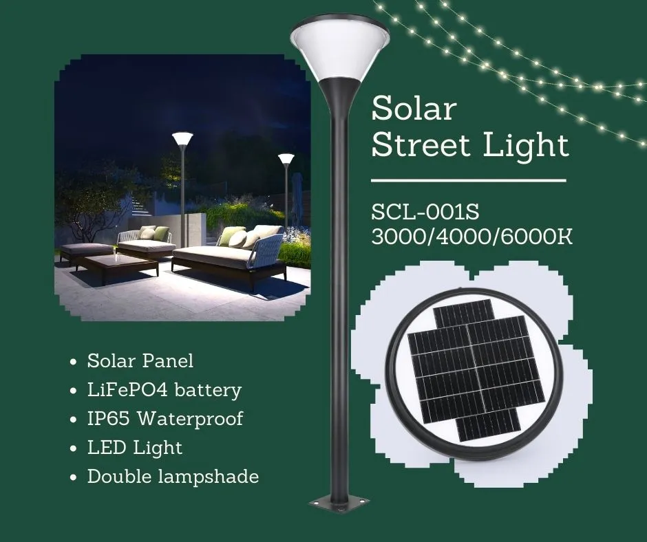 Solar Post Top Light