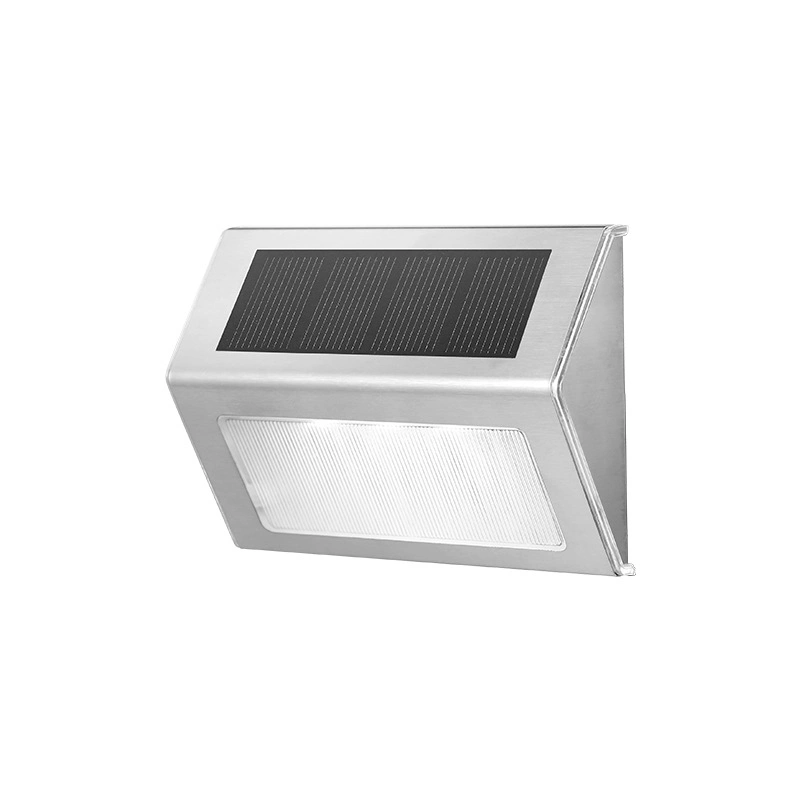 New IP65 Warm White Color Patio Garden Yard Luminaire Decorative Outdoor Step Stair Lamp Deck Fence Light LED Solar Light