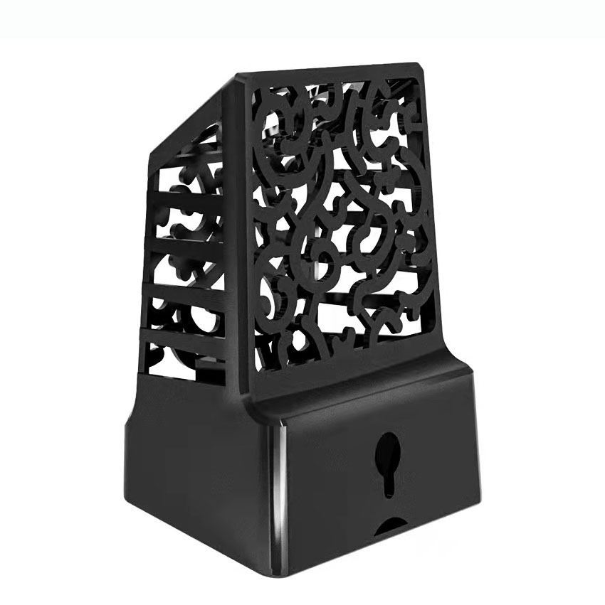 Wholesale Art Decorative Solar Fence Deck Light with Warm White LED Round Post Vanil Top for Outdoor Wall Yard Pathway Garden