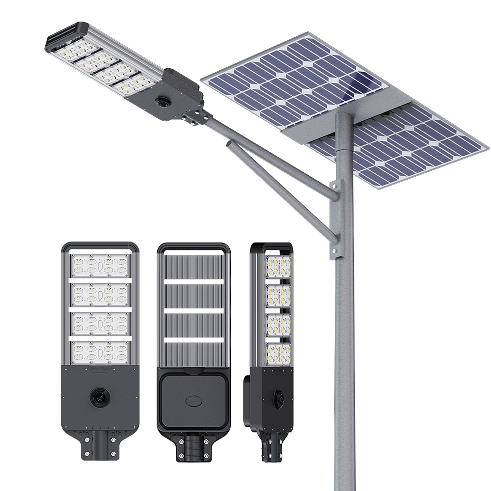 High-Efficiency LED Lamp Solar Panel LiFePO4 Lithium Battery Split Type Solar Street Light