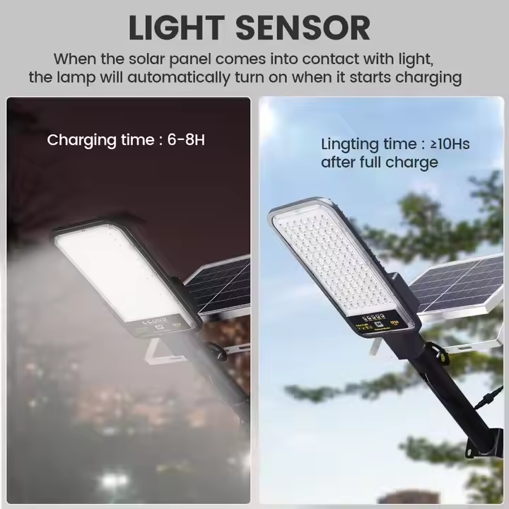 Fast Charging High Pole Ip66 50W 100W 150W 200W 300W 400W 500W Smt Outdoor Main Road Split LED Solar Street Light