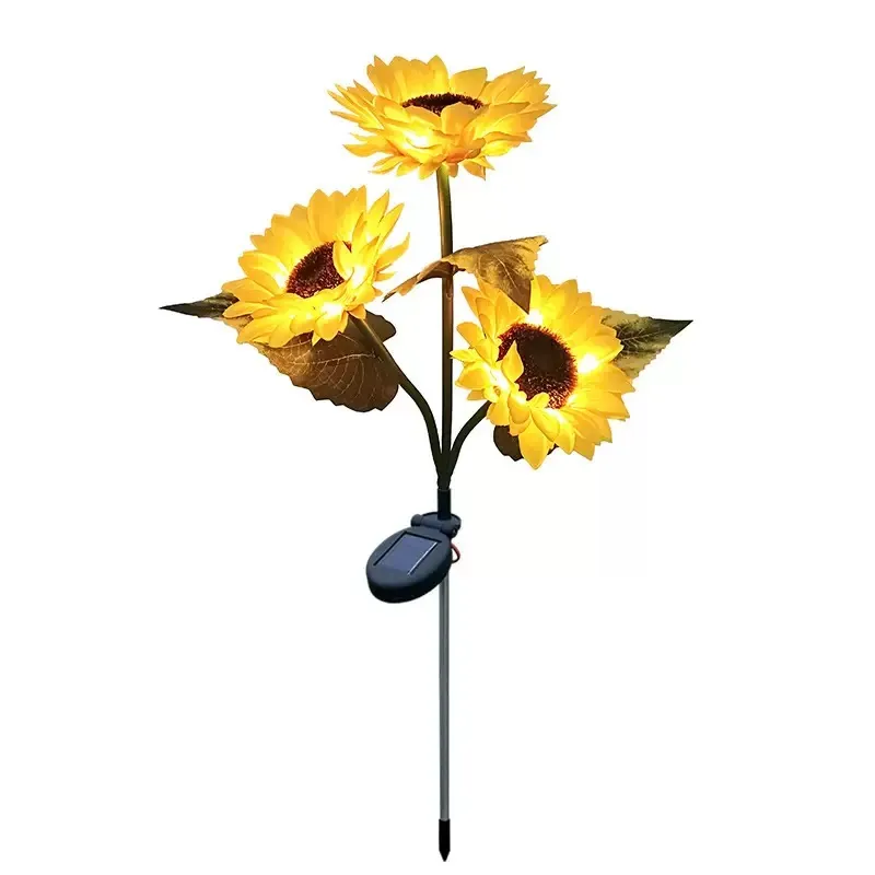 Solar Sunflower Light Decoration
