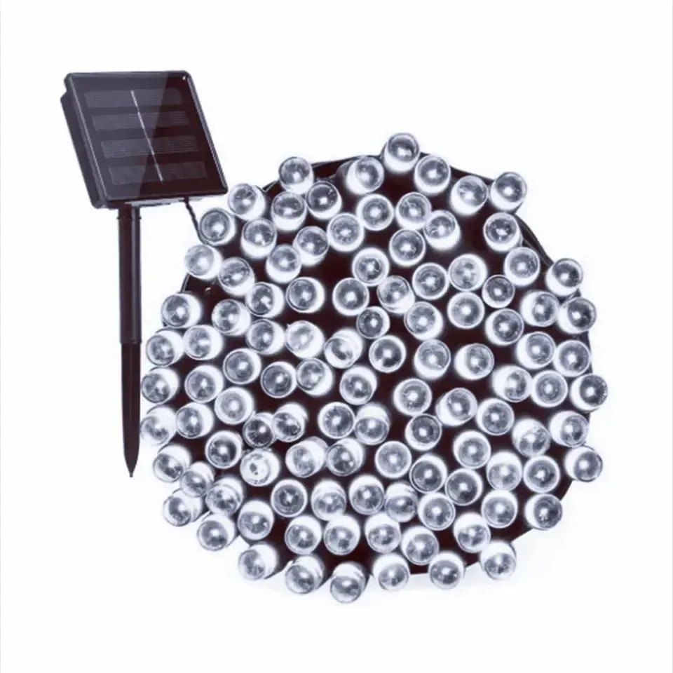 Outdoor Decoration Waterproof Solar LED Garland String Lights