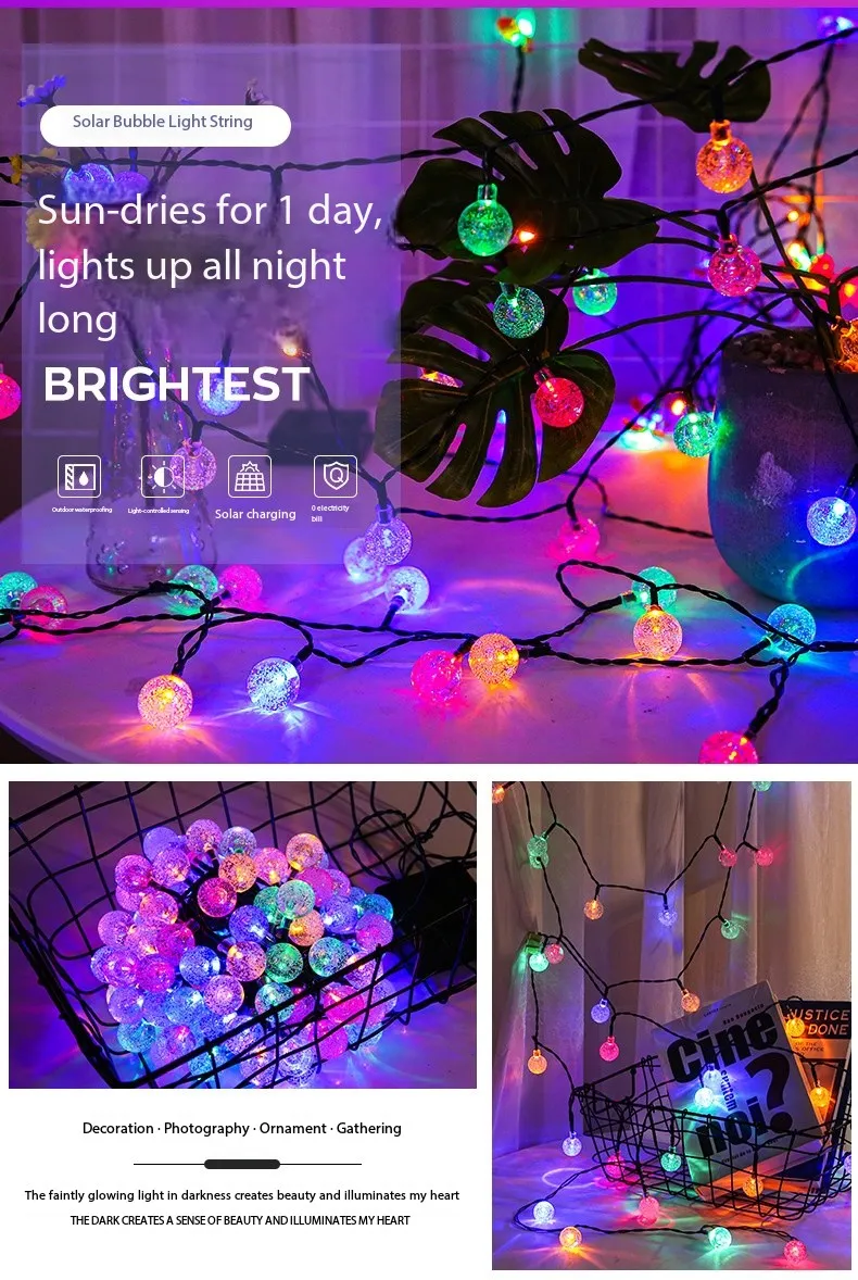 LED Solar Decorative Light 8