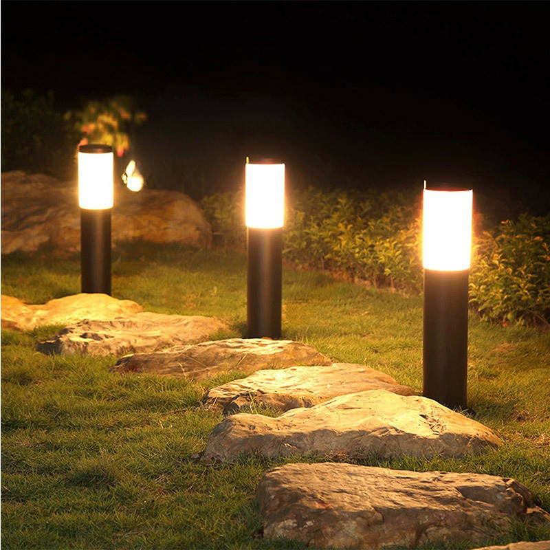 Solar Powered Bollard Garden Lights China Supplier for Pathway