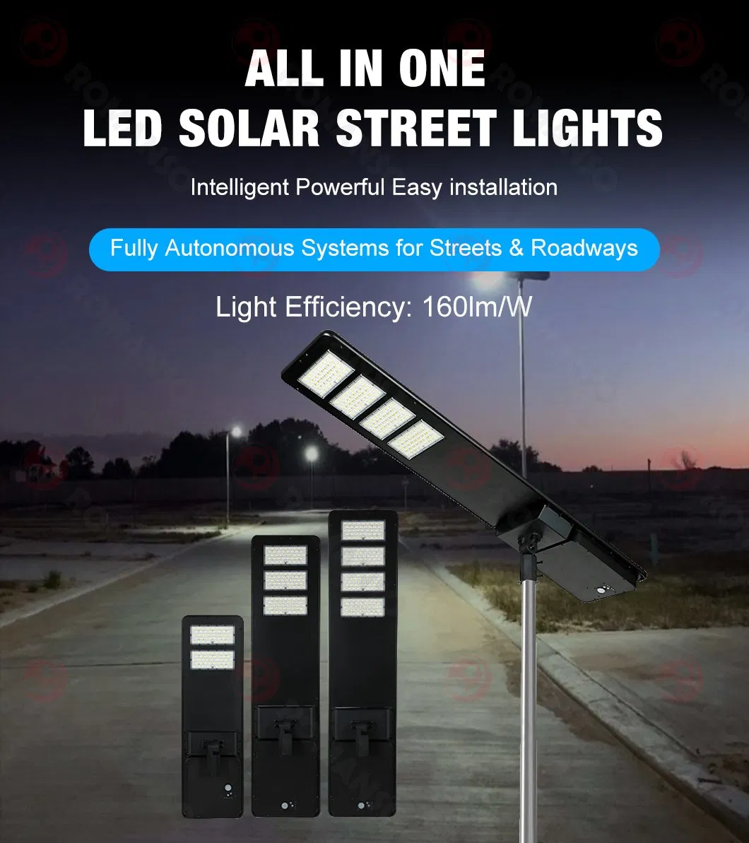 LED Solar Deck Light Main View