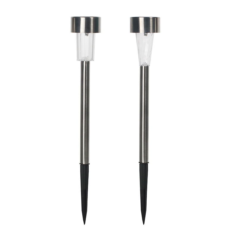 Customizable LED Outdoor Stainless Steel Solar Ground Stake Lighting IP 65 For Garden For Parks Villas Communities