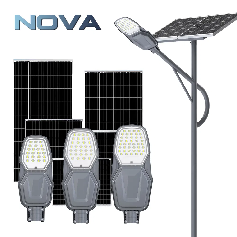 Outdoor Solar Power Light 3000W Integrated LED Solar Street Light with Radar Adaptive Lighting