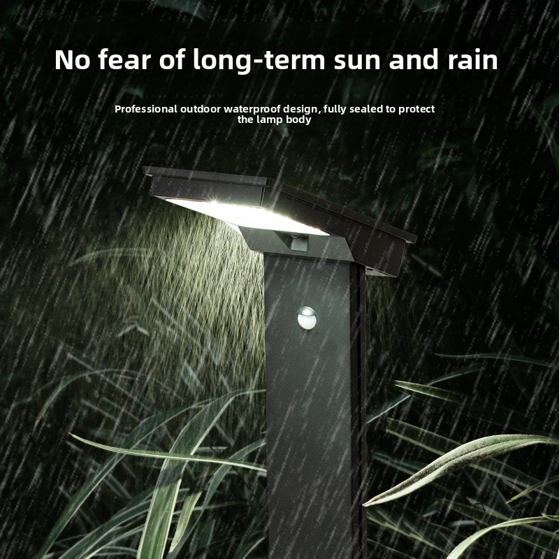 Waterproof Solar Powered Yard Pathway Lamp Landscape Outdoor Garden Led Solar Motion Sensor Lawn Lights