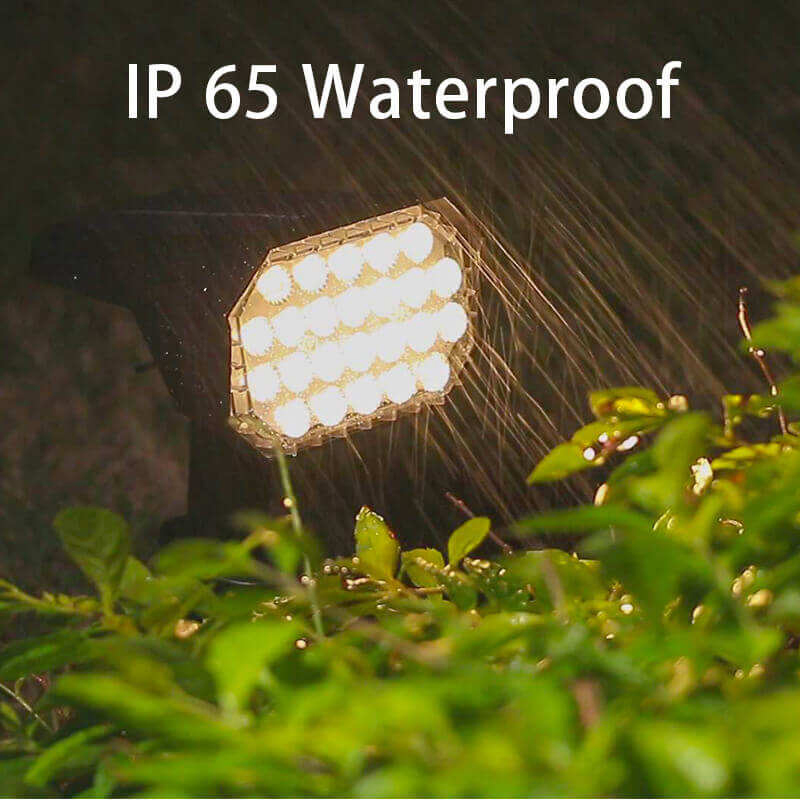 Black IP65 Waterproof Solar Garden Spot Light Landscape Outdoor Solar LED Spotlight for Trees