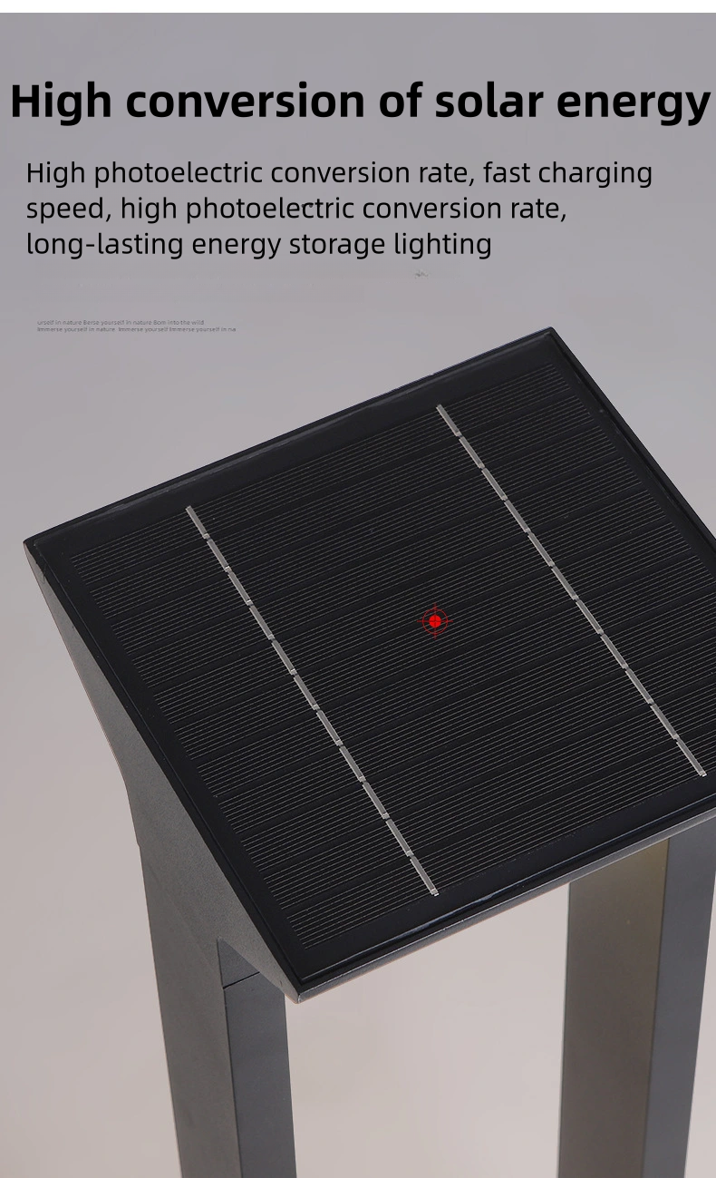Outdoor Garden Solar Led Bollard Light specs