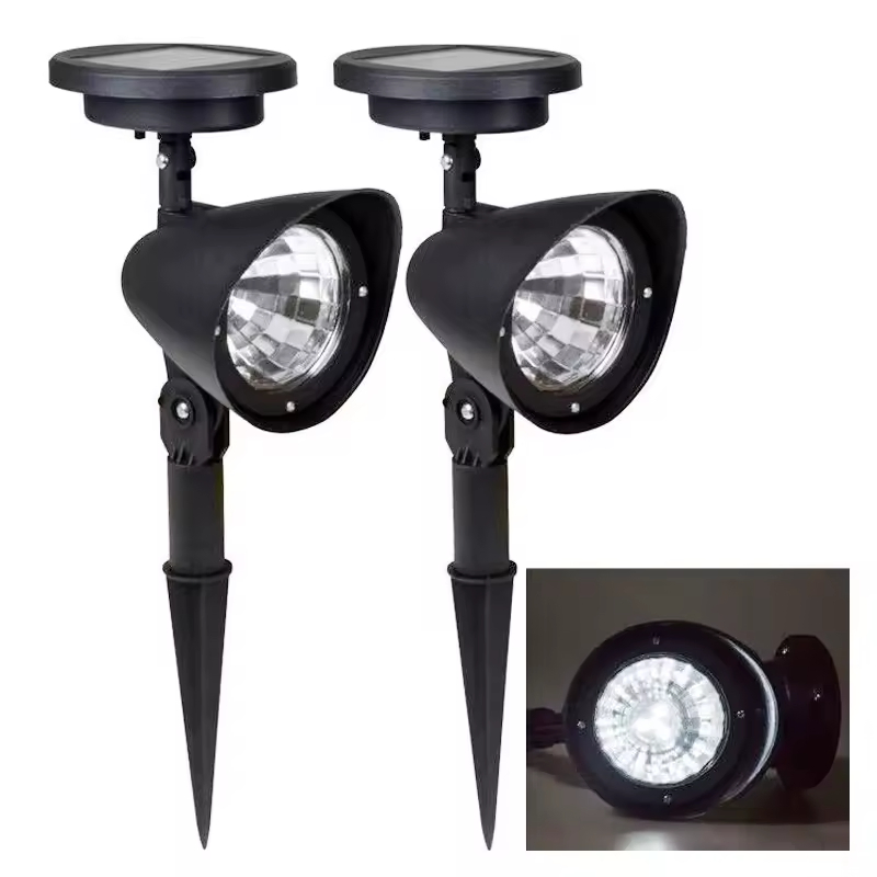 Solar Adjustable LED Landscape Spotlight, Waterproof Garden Yard Spot Light for Outdoor Pathway Decoration