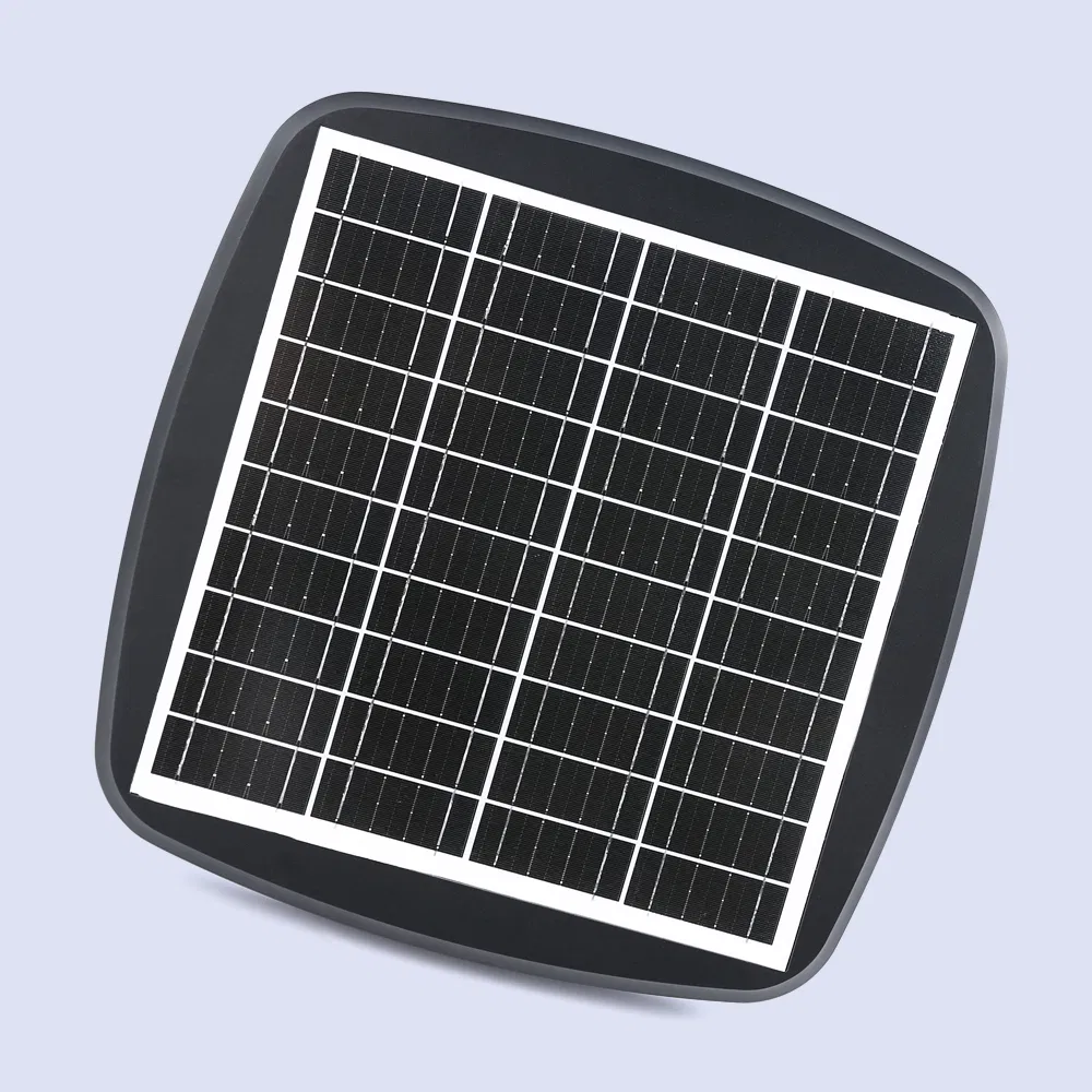 Solar lamp installation 1