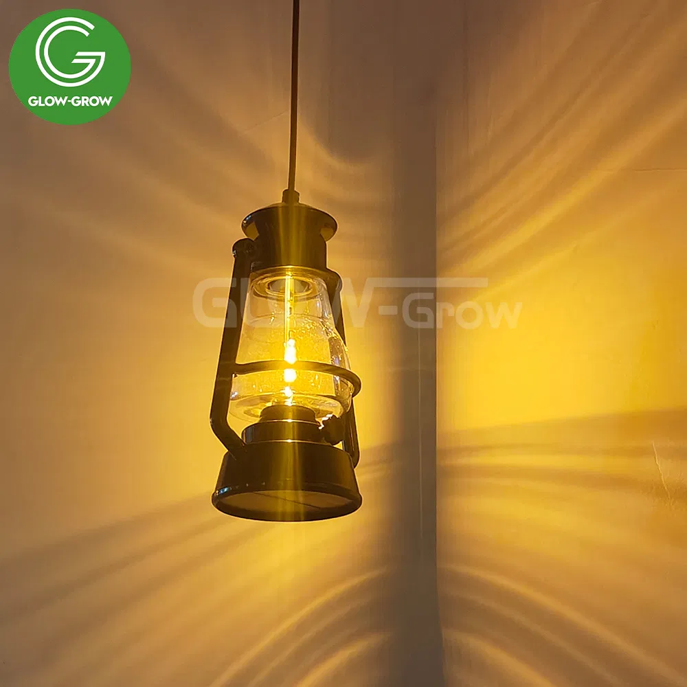 Outdoor DC12V Solar Power LED Flame Lamp Lantern Festoon String Light for Ramadan Diwali Camping Garden House Holiday Event Decoration
