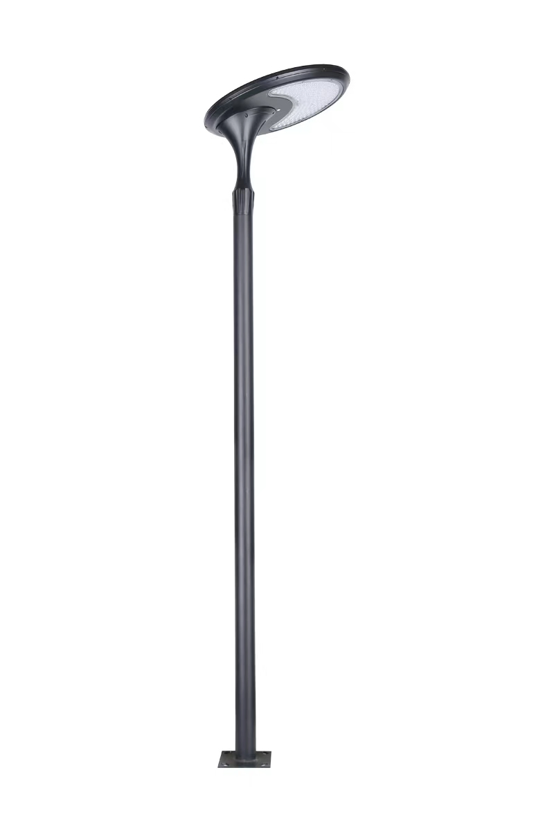 Alu. Material 3-6m Top Pole Lighting Lamp Pathway Lighting Solar Post Lawn Light Outdoor Solar Garden Lamp with LED Light